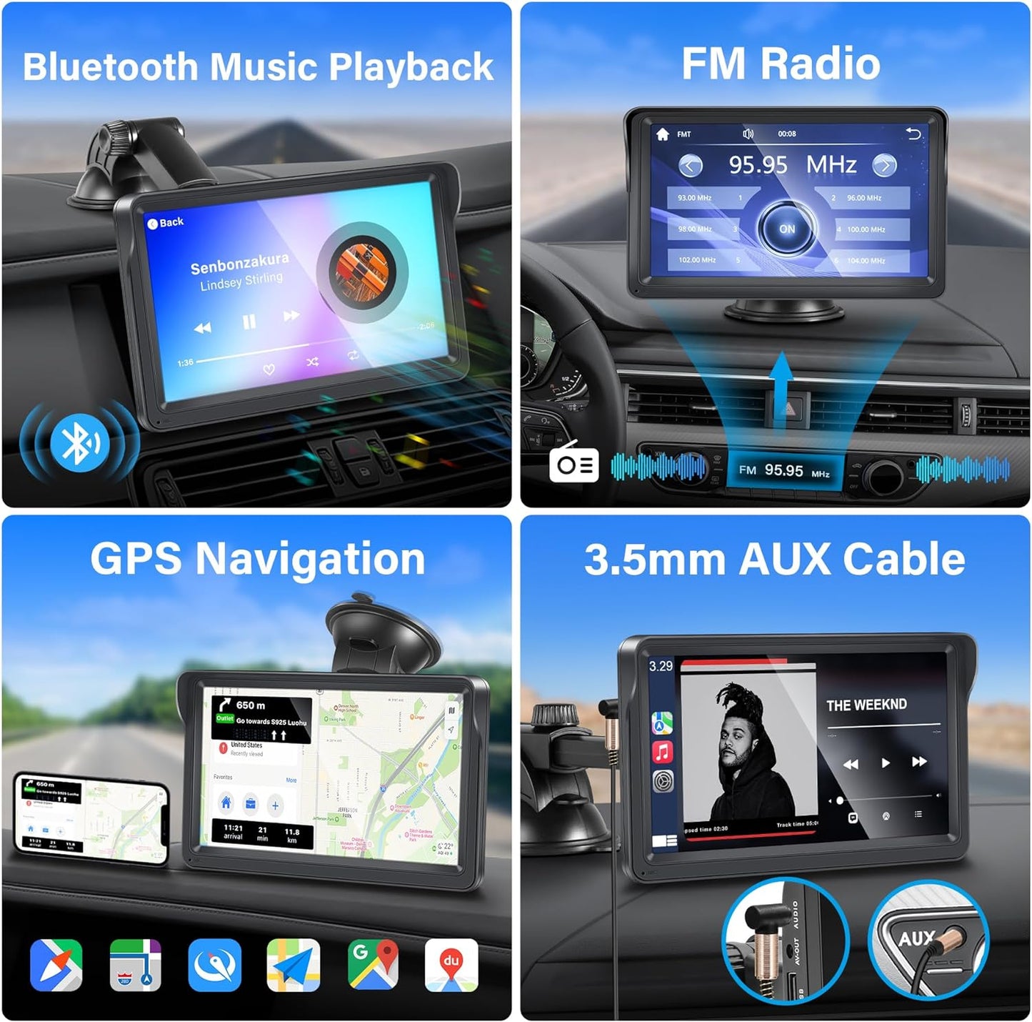 Apple & Android CarPlay Screen - Cheap & easy CarPlay in your old car